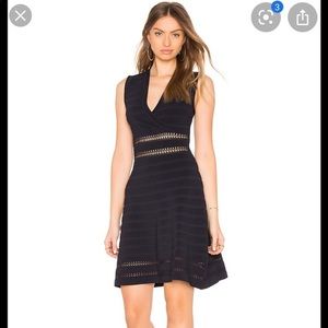 Cupcakes & Cashmere Navy Dress